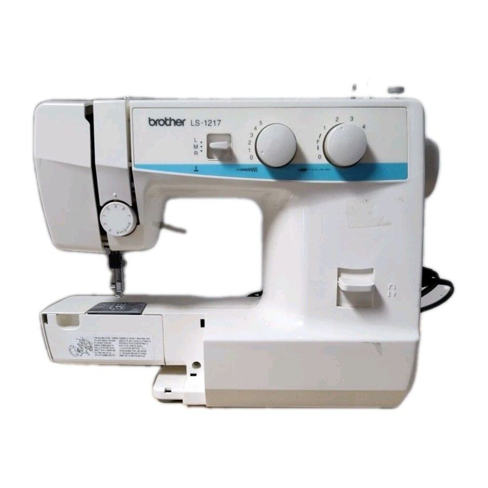 Brother LS-1217 Mechanical Sewing Machine Tabletop White Works